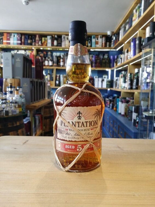 Plantation Barbados Rum Aged 5 Years 70cl 40% - Just Wines 