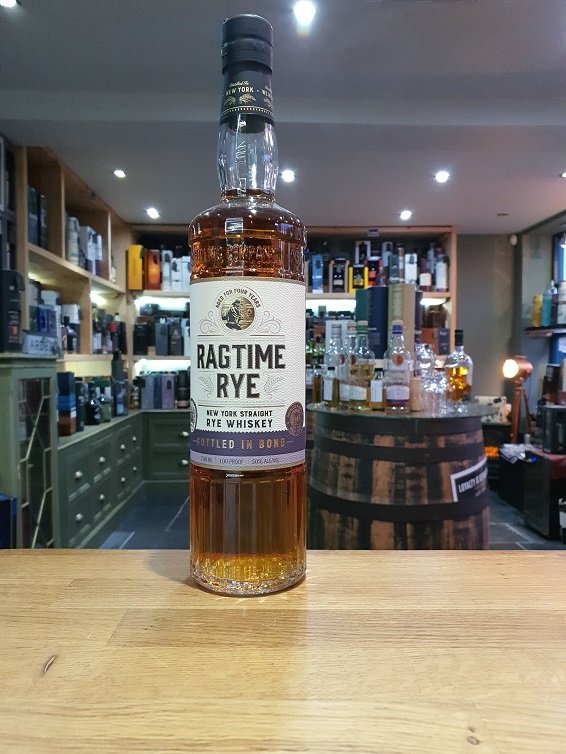 Ragtime New York Straight Rye Whiskey Bottled in Bond 70cl 50% - Just Wines 