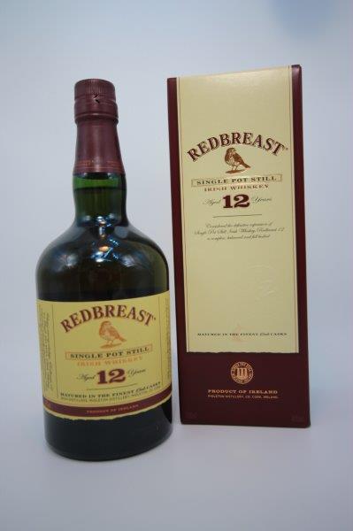 Redbreast Single Pot Still 12 Year Old 70cl 40% - Just Wines 