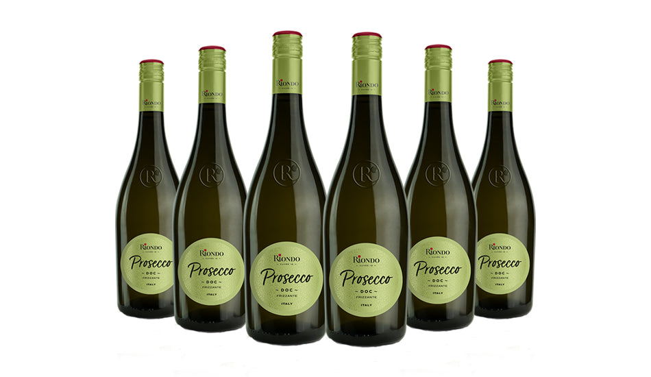 Riondo Cuv闂屻兓 18 Spago Prosecco White Wine 75cl x 6 Bottles - Just Wines 