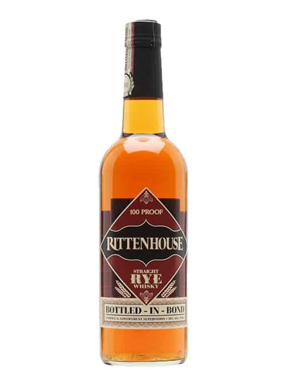Rittenhouse Straight Rye Whiskey 100 Proof 50% 6x70cl - Just Wines 