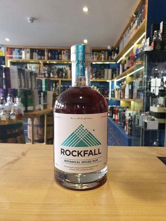 Rockfall Botanical Spiced Rum 70cl 37.5% - Just Wines 