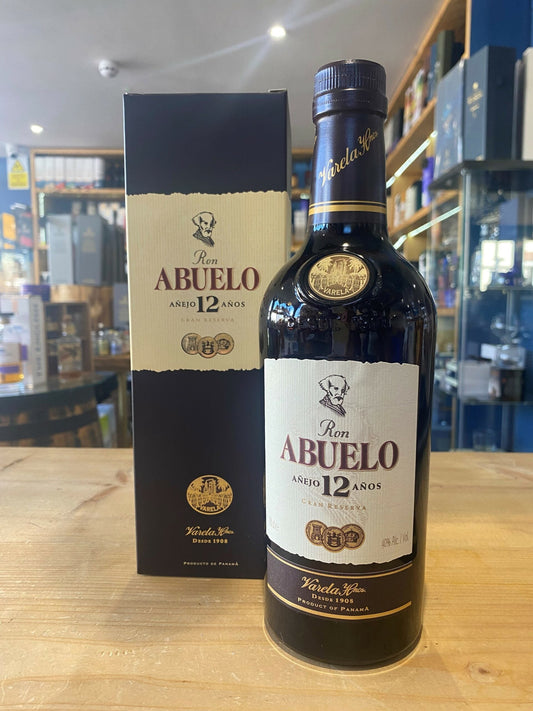 Ron Abuelo Anejo 12 Anos Gran Reserva 70cl 40% - Just Wines 