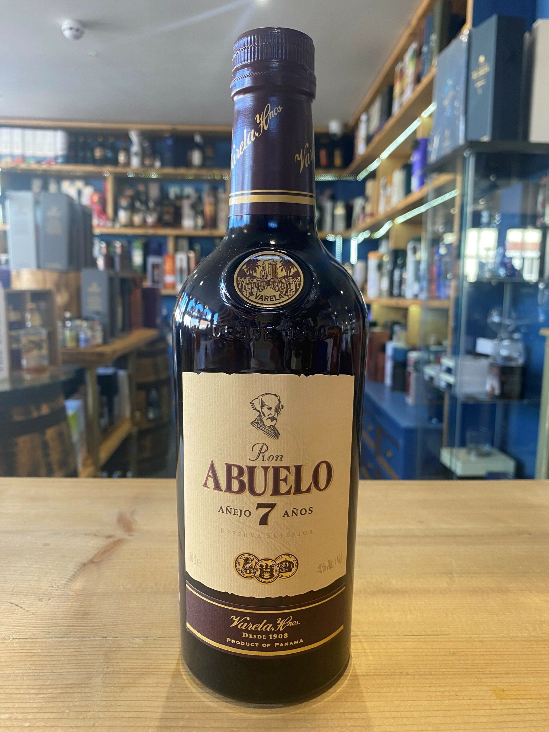 Ron Abuelo Anejo 7 Anos 70cl 40% - Just Wines