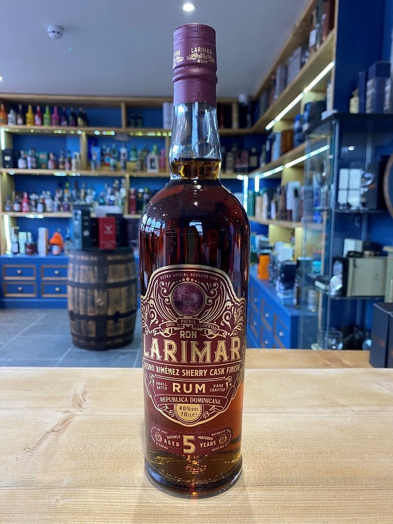 Ron Larimar PX Sherry Cask Finish Aged 5 Years 70cl 40% - Just Wines 