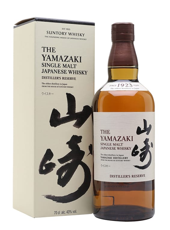 Suntory Yamazaki Japanese Single Malt Whisky Distillers Reserve 70cl 43% - Just Wines