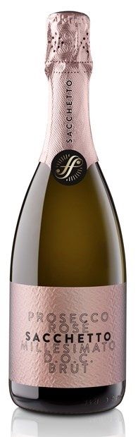 Sacchetto Prosecco, Millesimato Rose Brut 2023 75cl - Buy Sacchetto Wines from GREAT WINES DIRECT wine shop