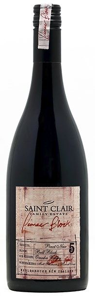 Saint Clair, Pioneer Block 5 'Bull Block', Marlborough Pinot Noir 2021 75cl - Just Wines 