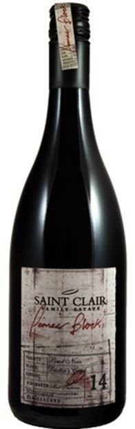 Saint Clair, Pioneer Block 14 'Doctor's Creek', Marlborough, Pinot Noir 2021 75cl - Buy Saint Clair Wines from GREAT WINES DIRECT wine shop