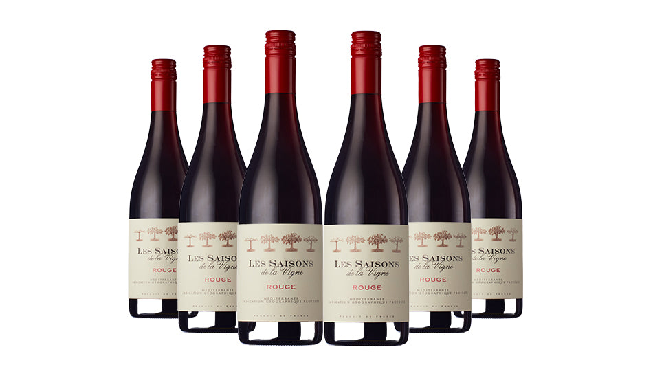 Saison de la Vigne Rouge Red Wine 75cl x 6 Bottles - Just Wines 