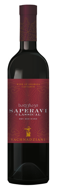 Vachnadziani Winery, Kakheti, Saperavi 'Classical' 2020 75cl - Buy Vachnadziani Wines from GREAT WINES DIRECT wine shop