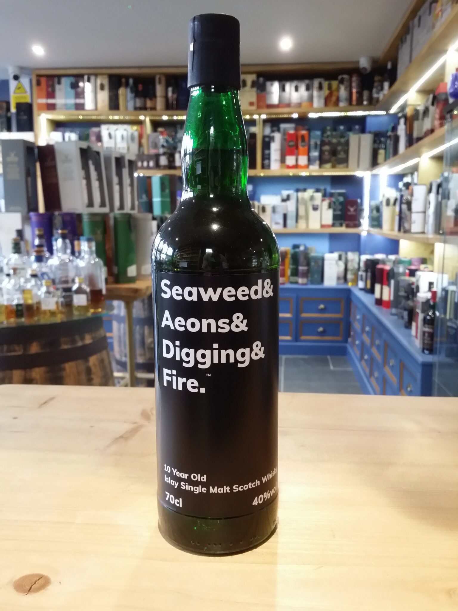 Seaweed & Aeons & Digging & Fire & Sherry Cask 10 Year Old 70cl 40% - Just Wines 