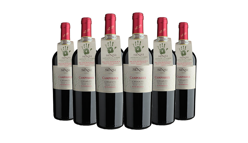 Sensi Campoluce Chianti Organic Red Wine 75cl X 6 Bottles - Just Wines 