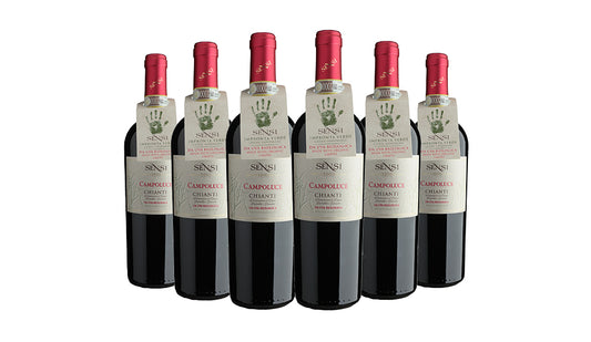 Sensi Campoluce Chianti Organic Red Wine 75cl X 6 Bottles - Just Wines