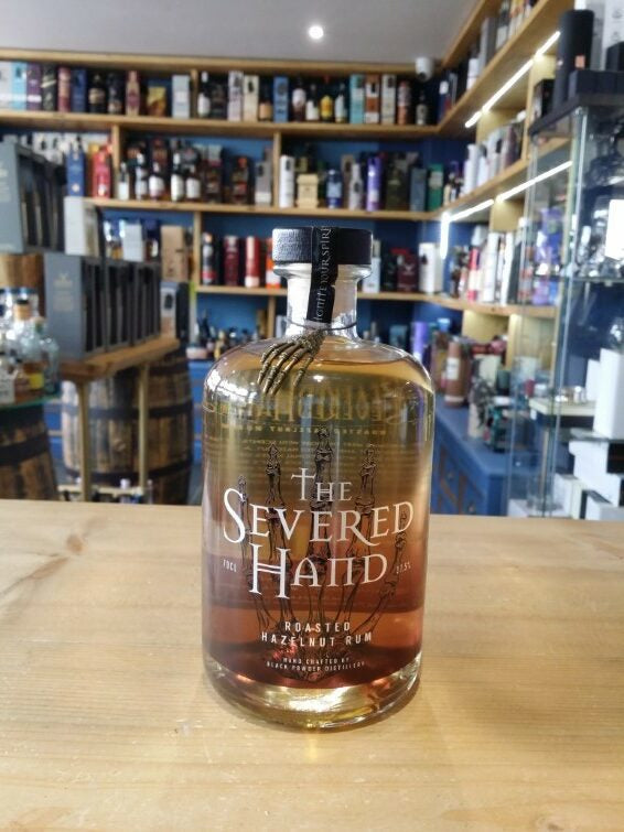 The Severed Hand Roasted Hazelnut Rum 70cl 37.5% - Just Wines 