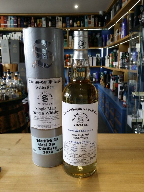 Signatory Caol ila 2012 (Cask no 327599 & 327600) 70cl 46% - Just Wines