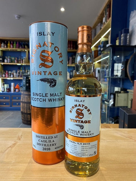 Signatory Vintage Caol Ila 2010 Aged 9 Years 43% 70cl - Just Wines