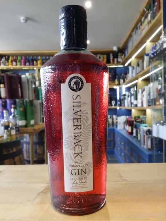 Gorilla Silverback Wild Strawberry Gin 70cl 38% - Just Wines 