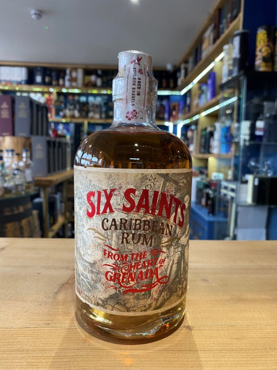 Six Saints Caribbean Rum 70cl 41.7% - Just Wines 