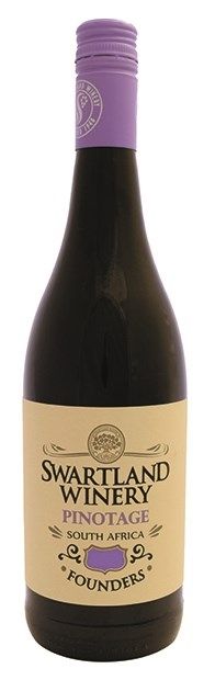 Swartland Winery, 'Founders', Western Cape, Pinotage 2022 75cl - Buy Swartland Winery Wines from GREAT WINES DIRECT wine shop