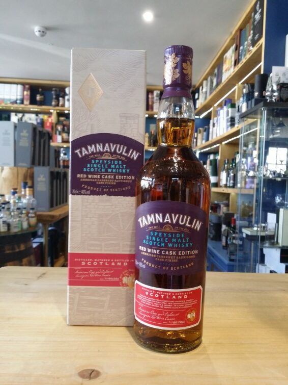 Tamnavulin Red Wine Cask Finish - American Cabernet Sauvignon Cask Finish 70cl 40% - Just Wines 