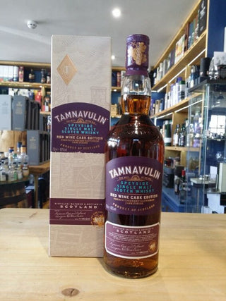 Tamnavulin Red Wine Cask Edition - French Cabernet Sauvignon Cask Finish 40% 6x70cl - Just Wines 