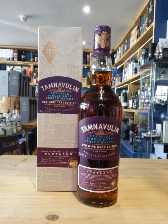 Tamnavulin Red Wine Cask Edition - French Cabernet Sauvignon Cask Finish 70cl 40% - Just Wines 