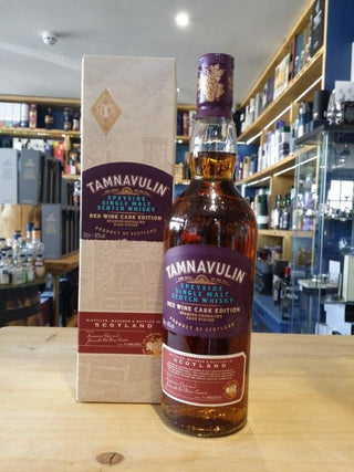 Tamnavulin Red Wine Cask Edition - Spanish Grenache Cask Finish 40% 6x70cl - Just Wines 