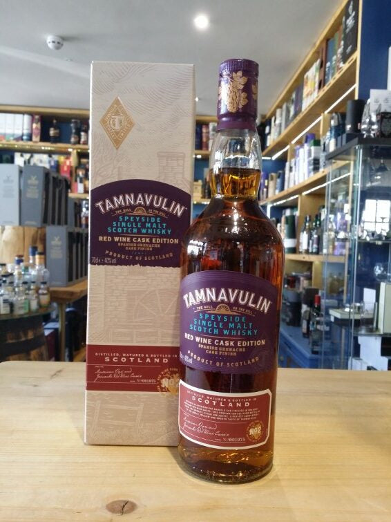 Tamnavulin Red Wine Cask Edition - Spanish Grenache Cask Finish 70cl 40% - Just Wines 