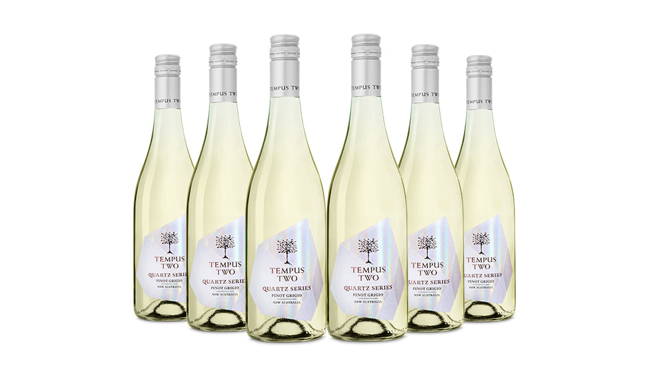 Tempus Two Quartz Series Pinot Grigio White Wine 75cl x 6 Bottles - Just Wines 