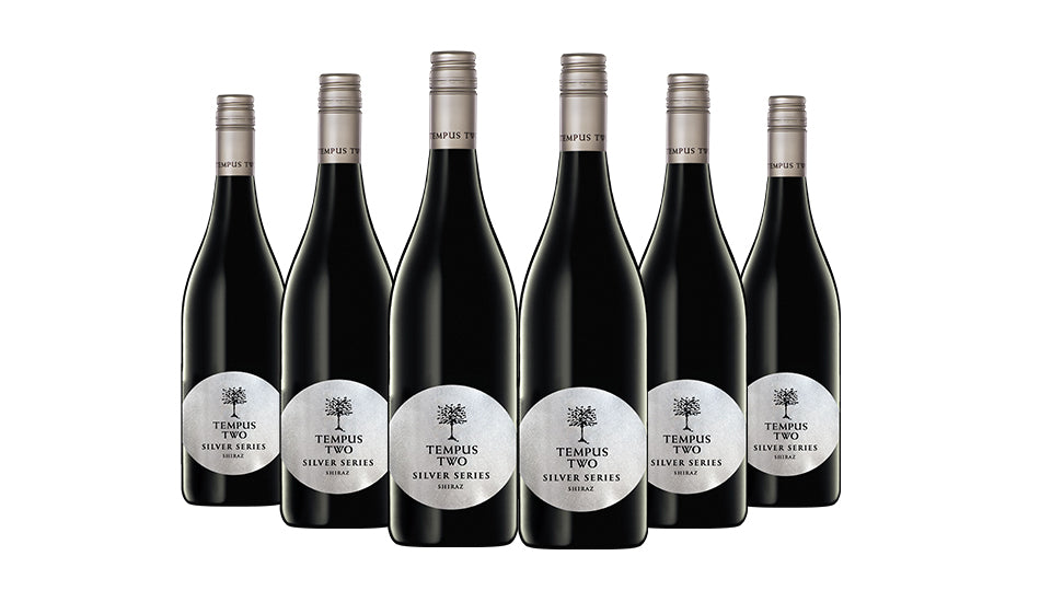 Tempus Two Silver Shiraz Red Wine 75cl x 6 Bottles - Just Wines 