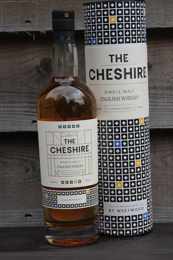 The Cheshire English Single Malt Whisky Second Release 70cl 46% - Just Wines 