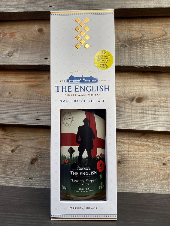 The English Lest We Forget 2022 Edition 43% 6x70cl - Just Wines 