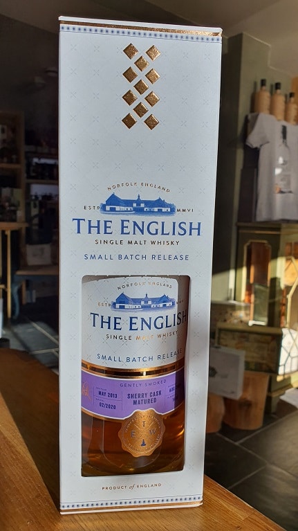 English Gently Smoked Sherry Cask Matured 2020 70cl 46% - Just Wines 