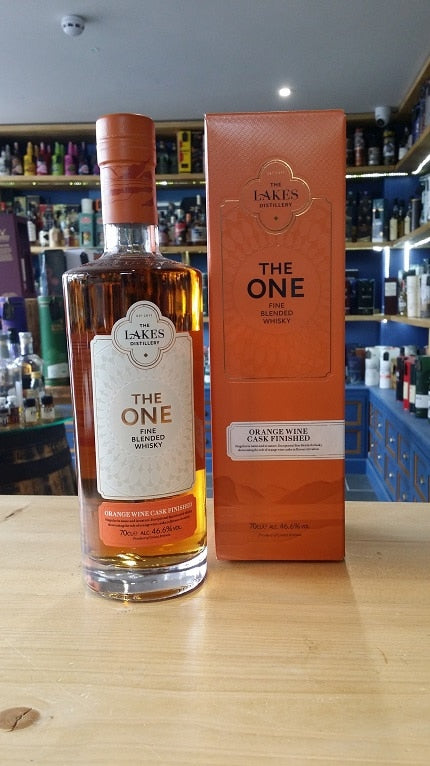 Lakes Distillery The One Orange Wine Cask Finish 70cl 46.6% - Just Wines 