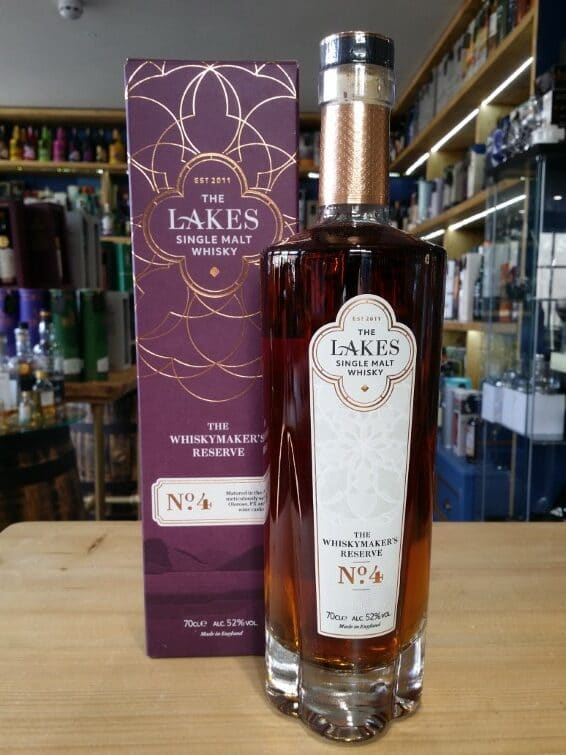 Lakes The Whiskymakers Reserve No. 4 52% 6x70cl - Just Wines 