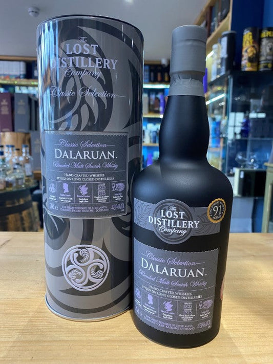 The Lost Distillery Company - Dalaruan Blended Malt Whisky 70cl 43% - Just Wines 