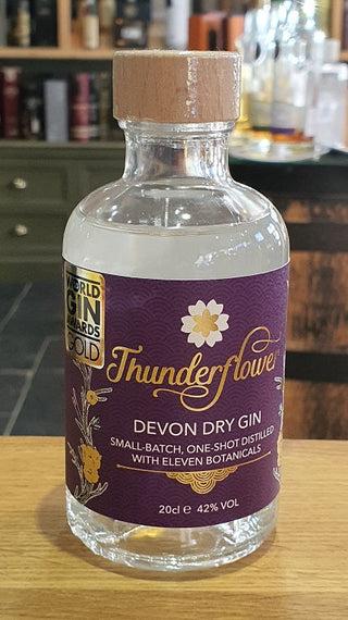 Thunderflower Devon Gin 42% 12x20cl - Just Wines 