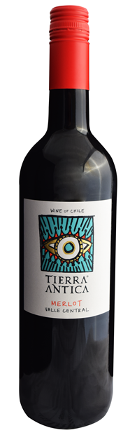 Tierra Antica, Valle Central, Merlot 2022 6x75cl - Just Wines 
