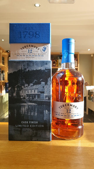 Tobermory 12 year old Port cask finish 58.6% 6x70cl - Just Wines 