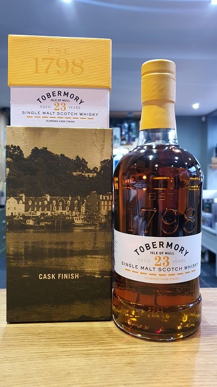 Tobermory 23 Year Old Oloroso Cask Finish 46.3% 70cl - Just Wines 