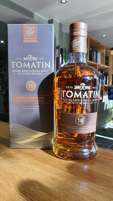 Tomatin 18 Year Old 46% 6x70cl - Just Wines 