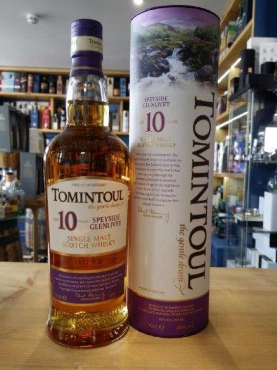 Tomintoul 10 Year Old 40% 6x70cl - Just Wines 