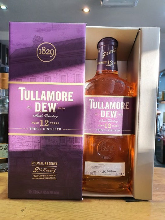 Tullamore D.E.W. 12 Year Old Special Reserve 70cl 40% - Just Wines 