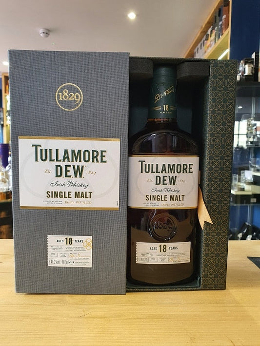 Tullamore D.E.W. 18 Year Old 70cl 41.3% - Just Wines 