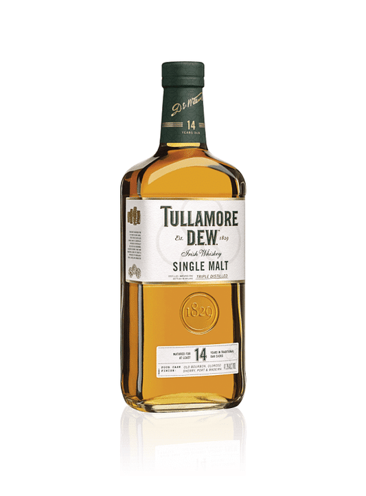 Tullamore D.E.W. Single Malt 14 Year Old 70cl 41.3% - Just Wines 