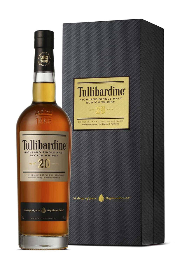 Tullibardine 20 Year Old 43% 6x70cl - Just Wines 