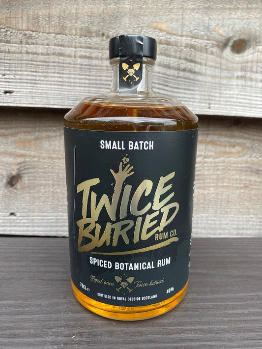 Twice Buried Spiced Botanical Rum 70cl 40% - Just Wines 