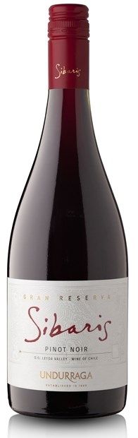 Undurraga, Sibaris Gran Reserva, Valle de Leyda, Pinot Noir 2023 75cl - Buy Undurraga Wines from GREAT WINES DIRECT wine shop