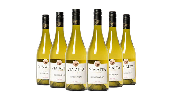 Via Alta Chardonnay White Wine 75cl x 6 Bottle